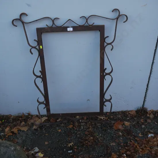 Cast iron frame