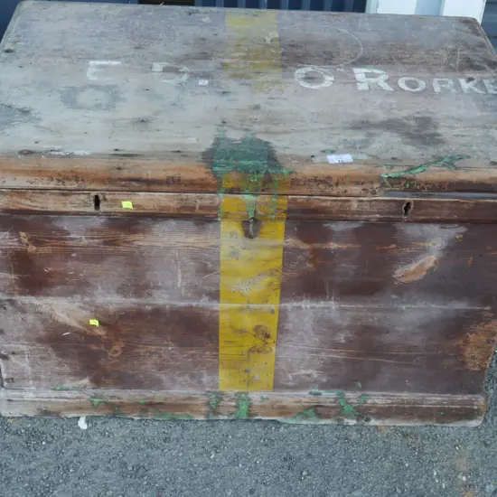 Wooden trunk