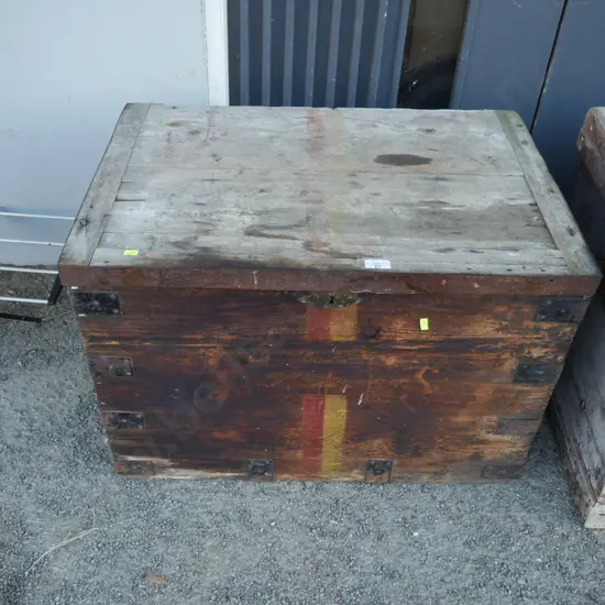 Wooden trunk