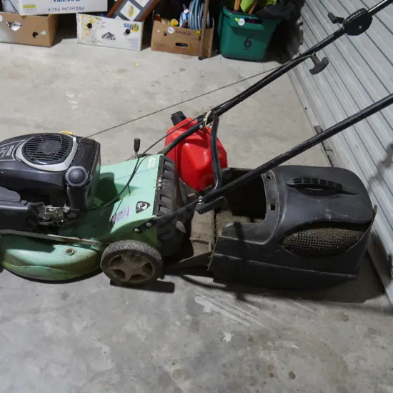 Petrol lawnmower