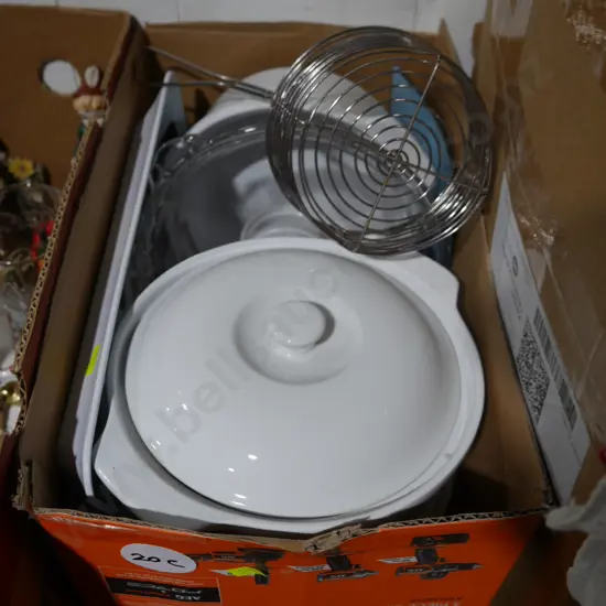 Casserole pots etc