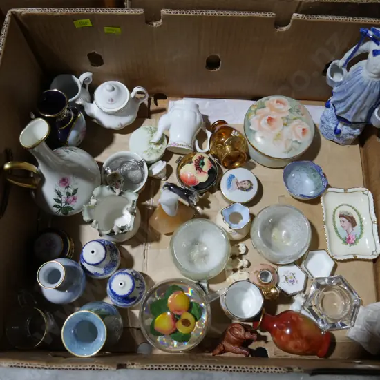 Small ornamental china etc