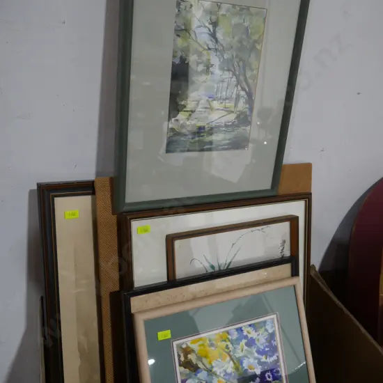 Box of artworks