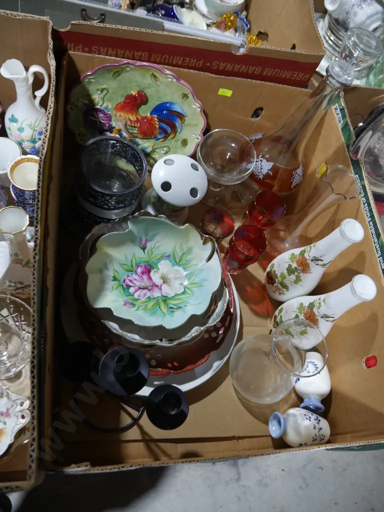 China, vases, decanter set etc Image 1++