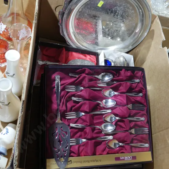 Cutlery sets etc