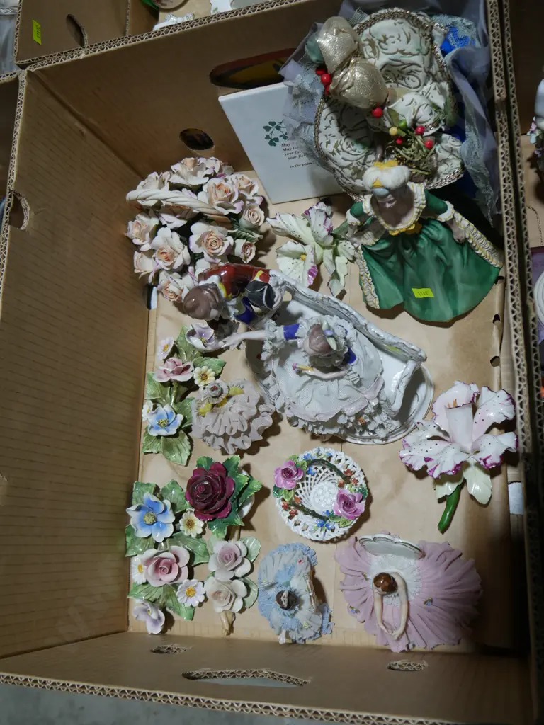 Figurines, porcelain flowers Image 1++