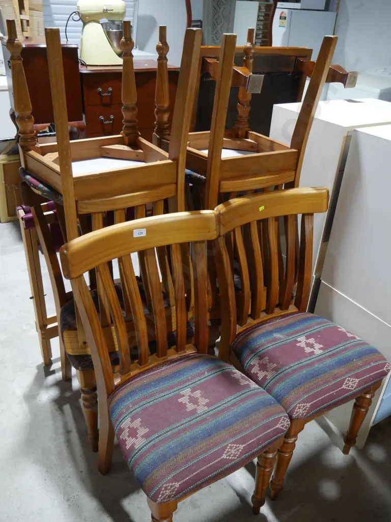 Set of 6 dining chairs Image 1++
