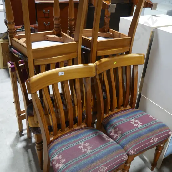 Set of 6 dining chairs