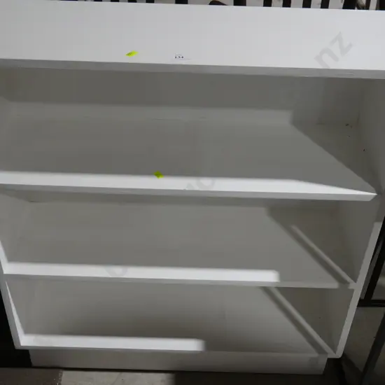 White bookcase