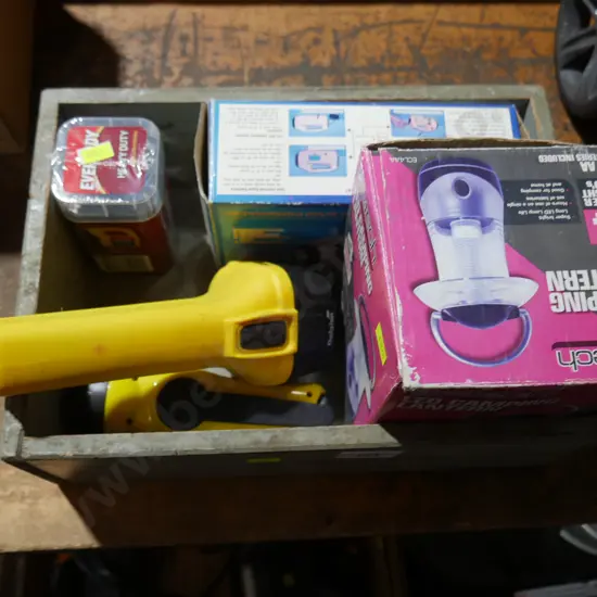 Torches, camp lantern etc