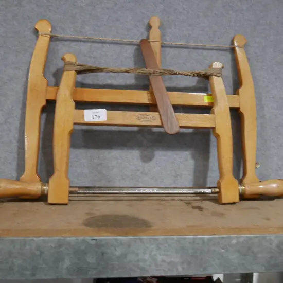 Wood bow saws