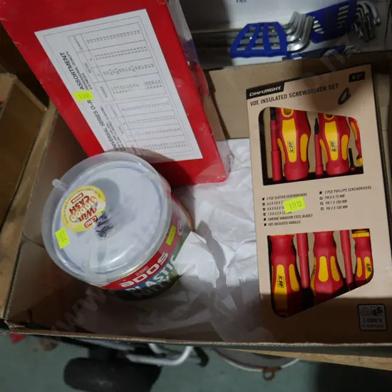 Screw driver set etc