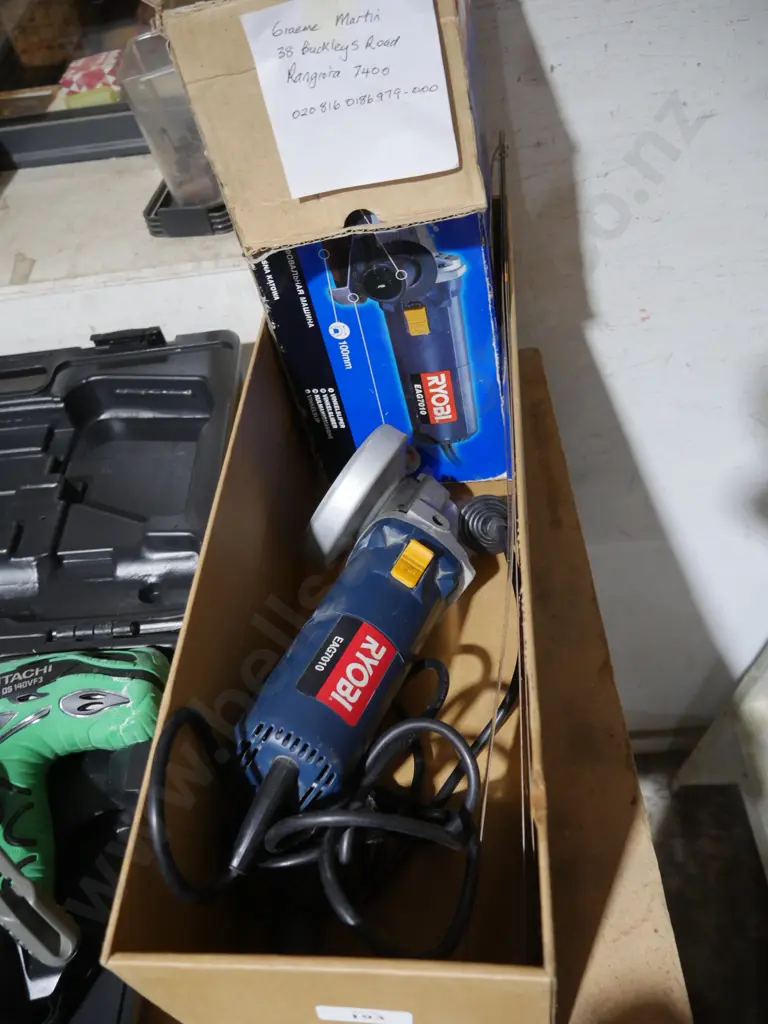 Ryobi angle grinder Image 1++