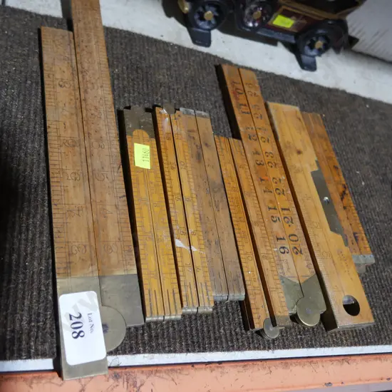 Assorted rulers