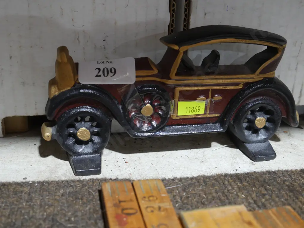 Cast car door stop Image 1++