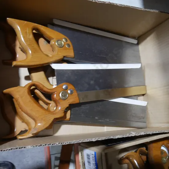 Assorted tenon saws