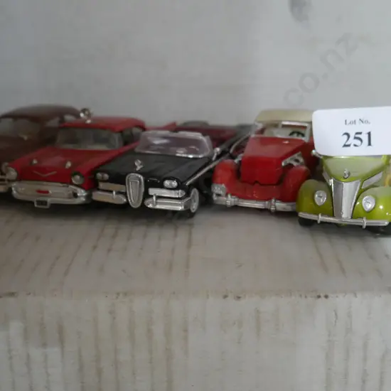 5 model cars