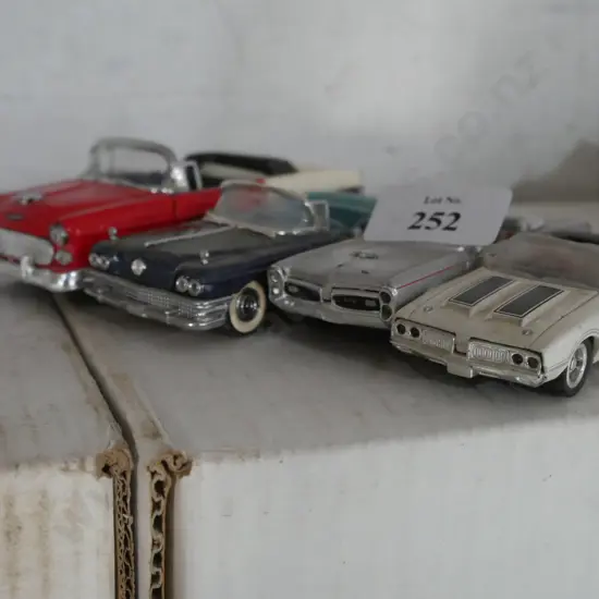 4 model cars