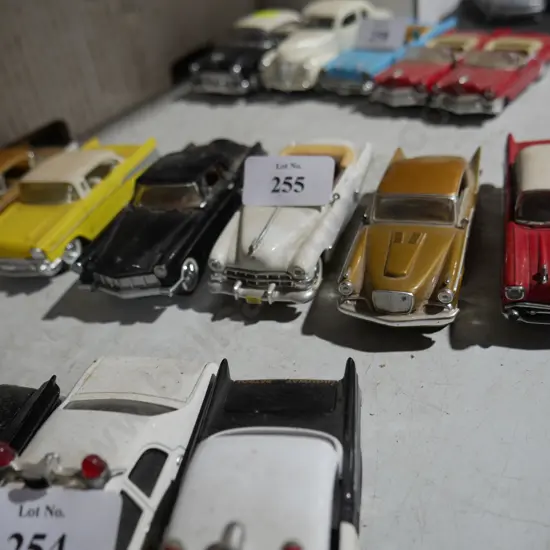 6 model cars