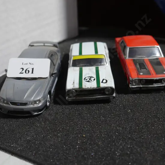 3 model cars