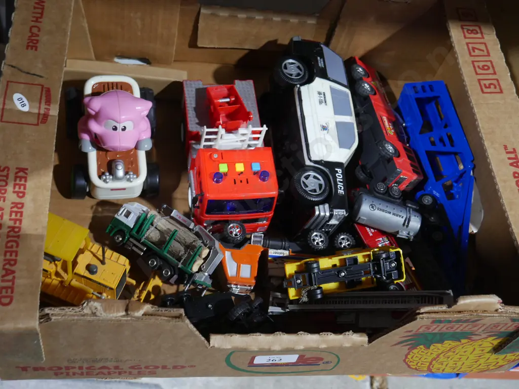Assorted toy cars and trucks etc Image 1++