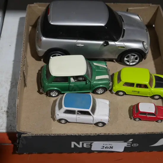 Assorted mini model cars