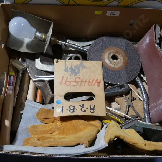 Assorted workshop sundries