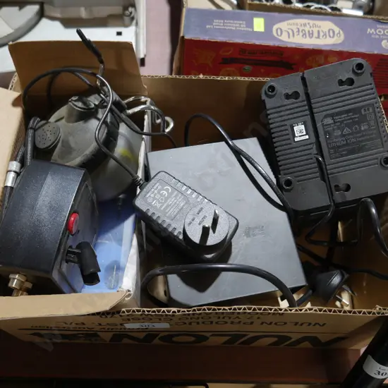 Transformer, ozito tool battery etc