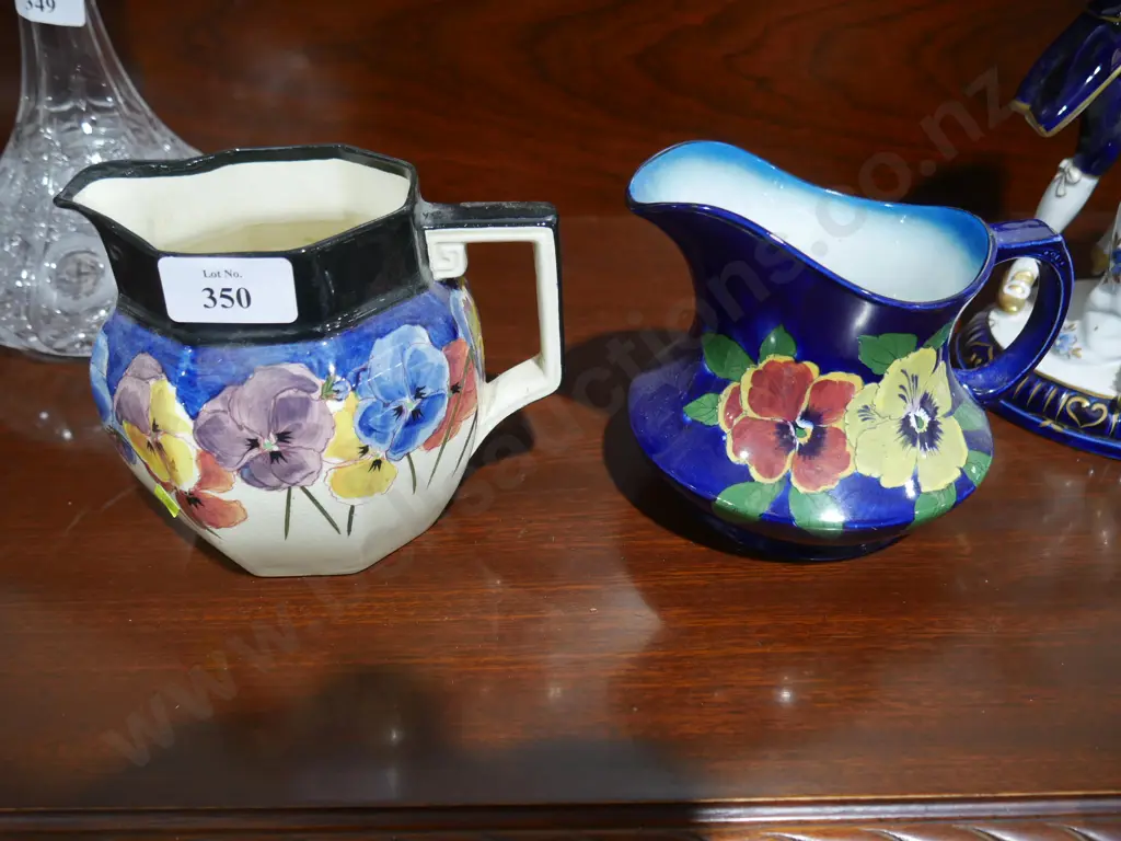 Royal Doulton pansy jug etc Image 1++