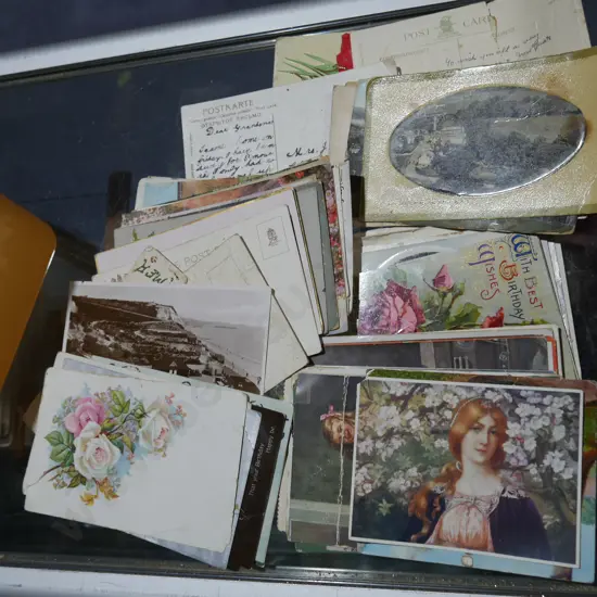 Assorted postcards