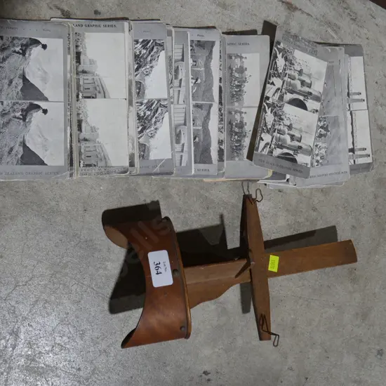Stereoscope and cards