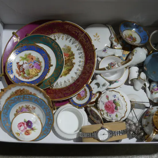 Limoges ornaments etc