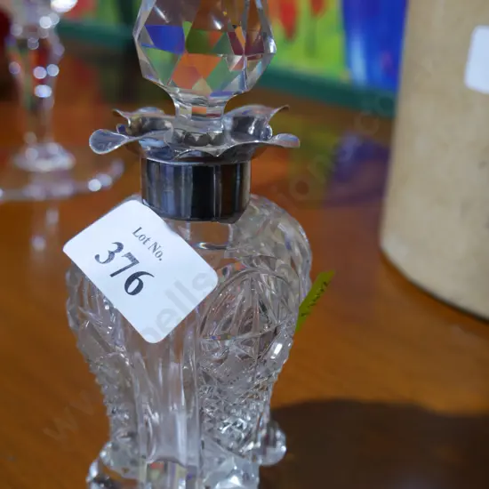Sterling silver top bottle