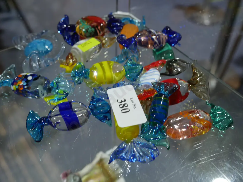 Assorted glass lollies Image 1++