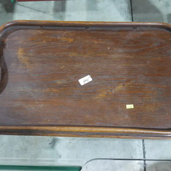 Wooden serving tray