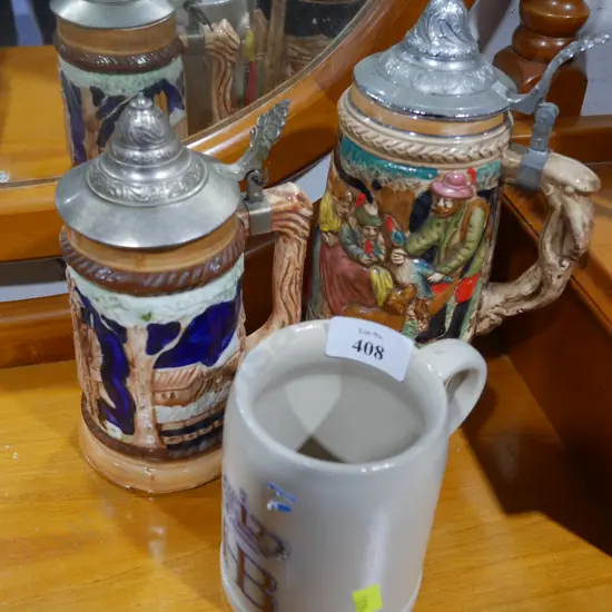 Beer steins
