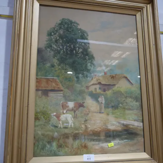 Framed artwork