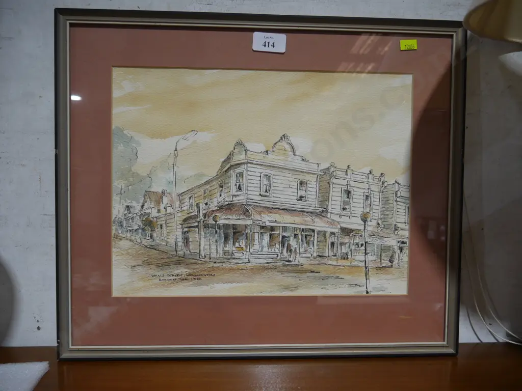 Willis street, Wellington artwork Image 1++