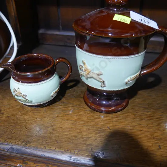 Bourne Denby Derby jug etc