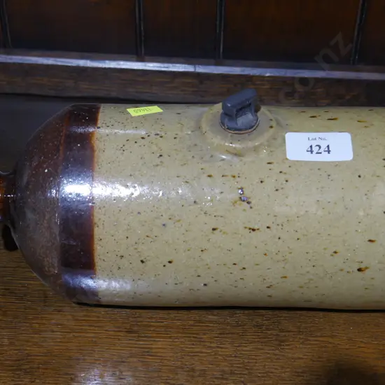 Luke Adams stoneware foot warmer