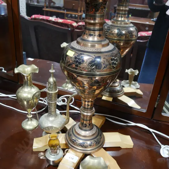 Vase, brassware