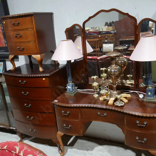 Three piece bedroom suite