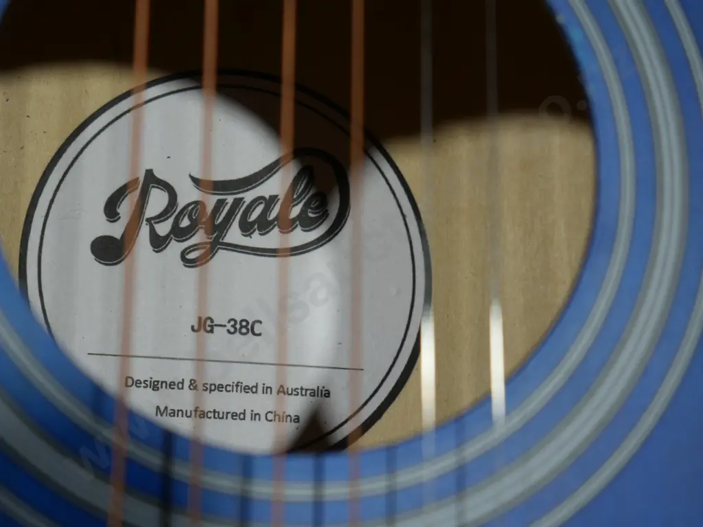 Royale Blue guitar Image 1++