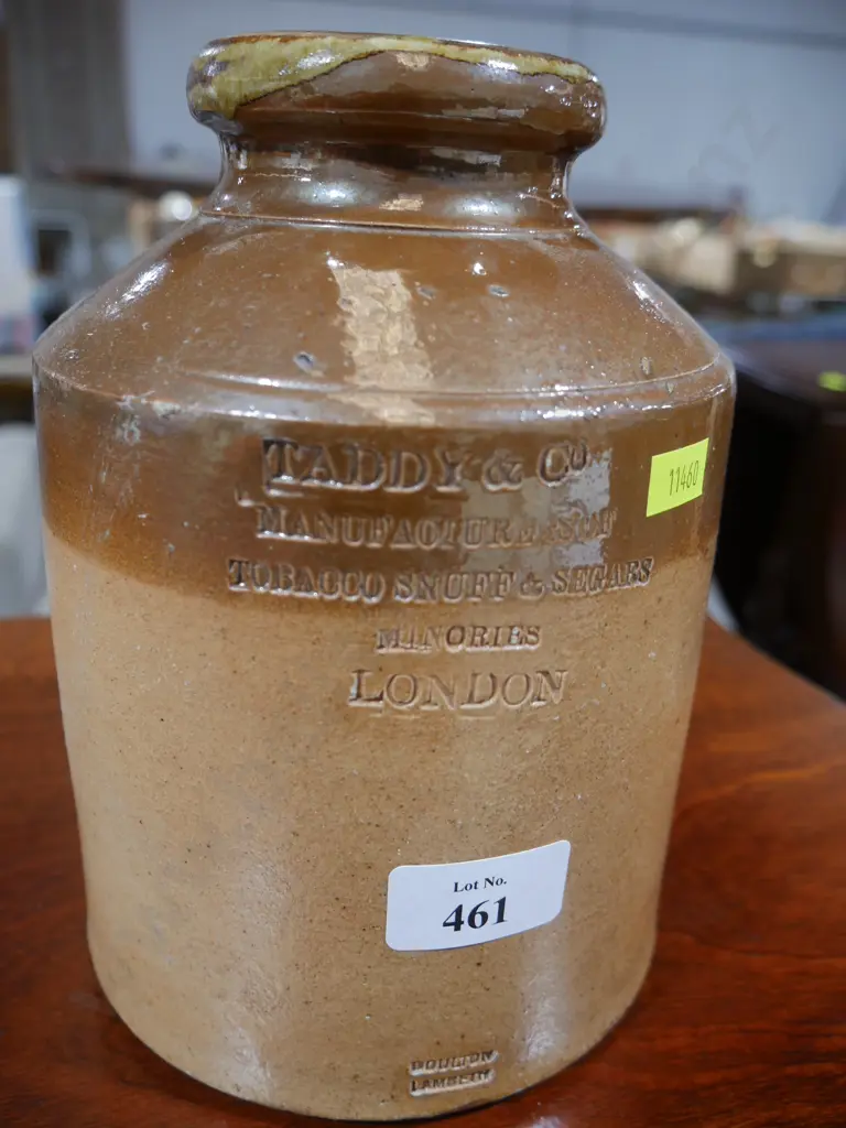 Taddy & co snuff crock, Doulton Image 1++
