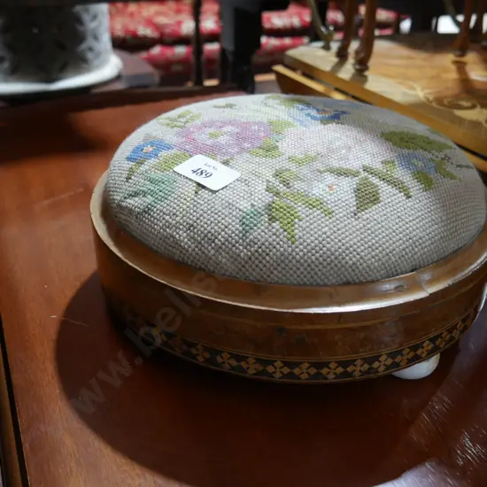 Vintage footstool