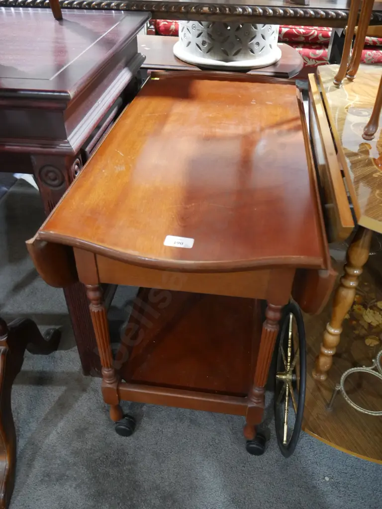 Dropside tea trolley Image 1++