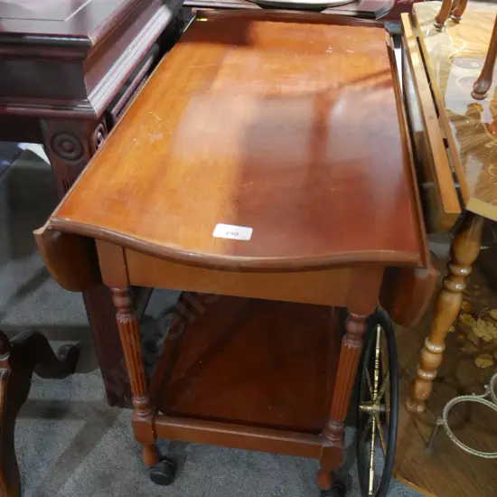 Dropside tea trolley