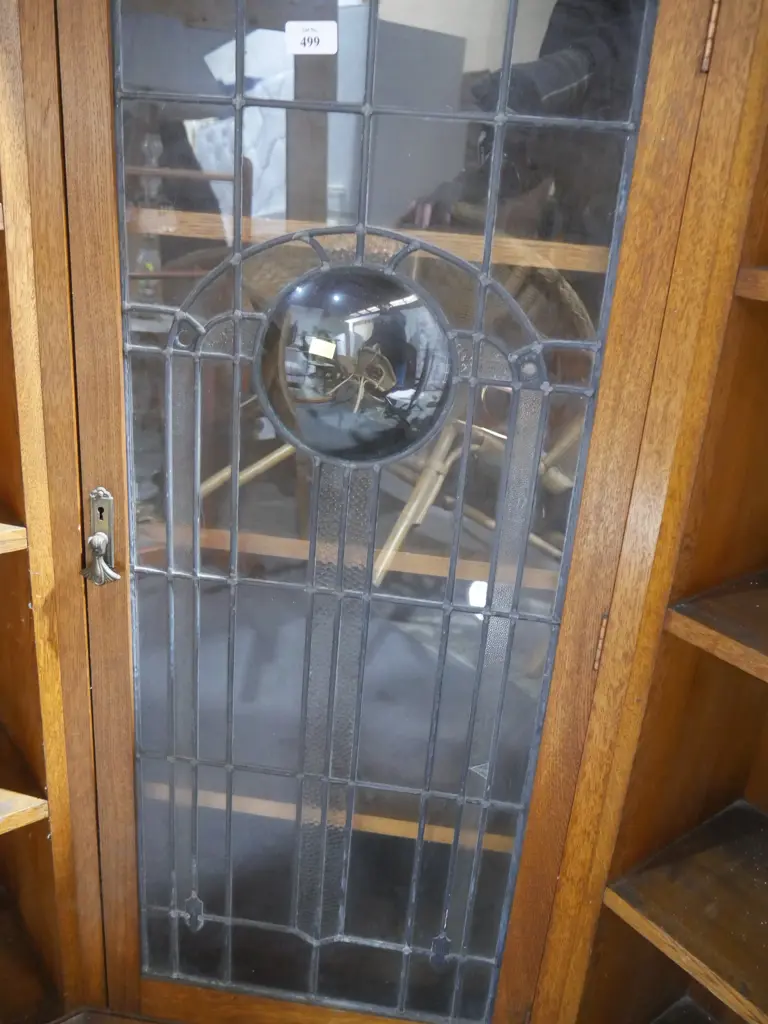 Corner bookcase display cabinet Image 1++