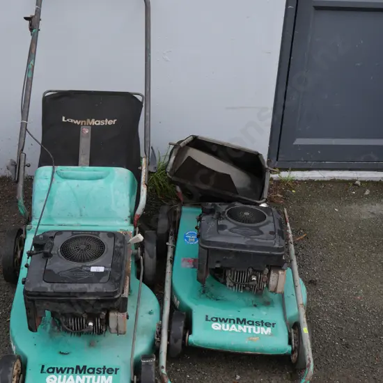 2 lawnmaster lawnmowers