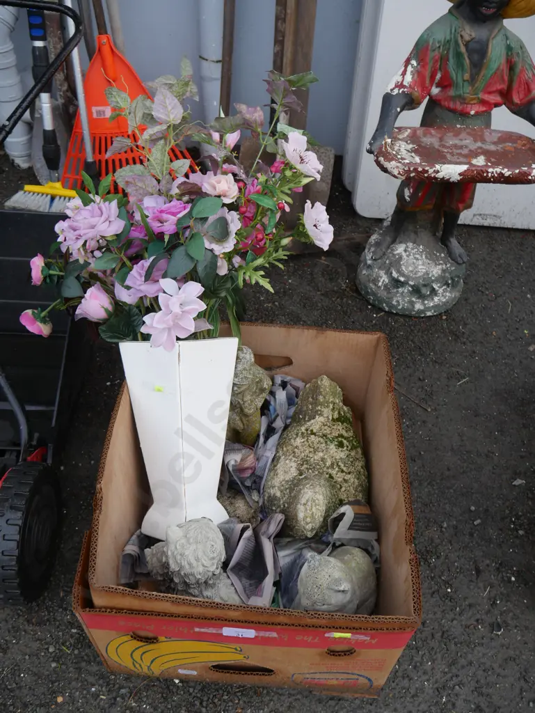 Garden ornaments, artificial flowers Image 1++